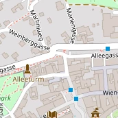 Restaurant auf Karte