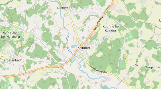 Restaurant auf Karte