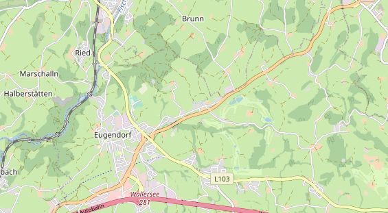 Restaurant auf Karte