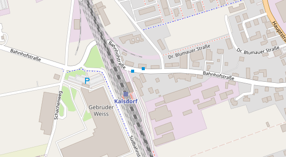 Restaurant auf Karte