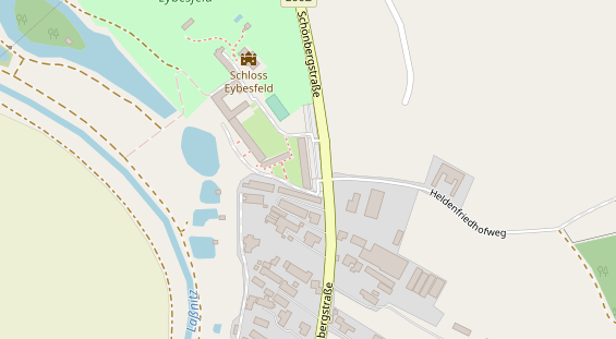 Restaurant auf Karte