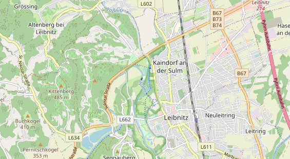 Restaurant auf Karte