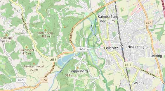 Restaurant auf Karte