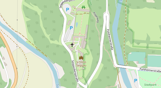 Restaurant auf Karte