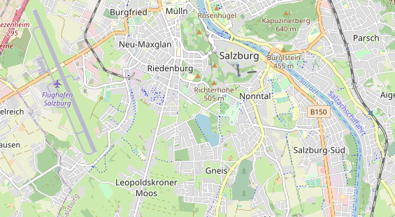 Restaurant auf Karte