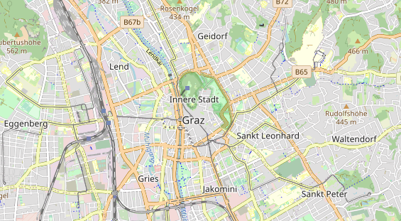 Restaurant auf Karte