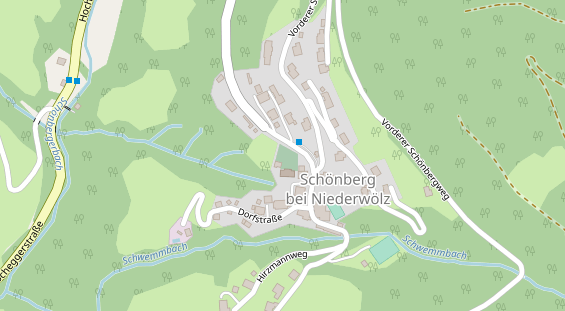 Restaurant auf Karte