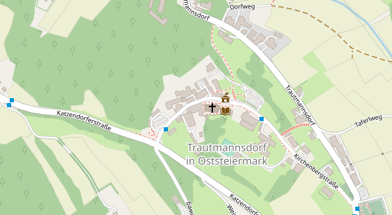 Restaurant auf Karte