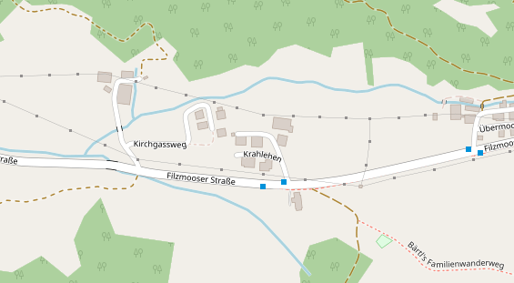 Restaurant auf Karte