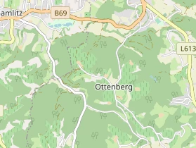 Restaurant auf Karte