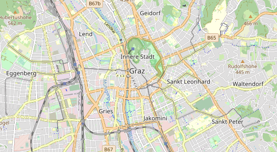 Restaurant auf Karte
