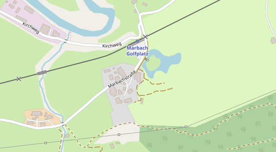 Restaurant auf Karte