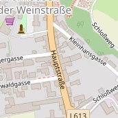 Restaurant auf Karte