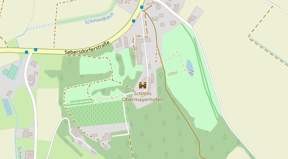 Restaurant auf Karte