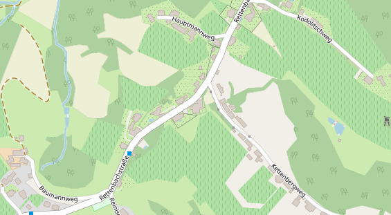 Restaurant auf Karte