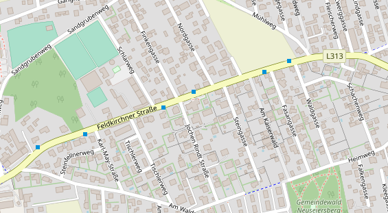 Restaurant auf Karte