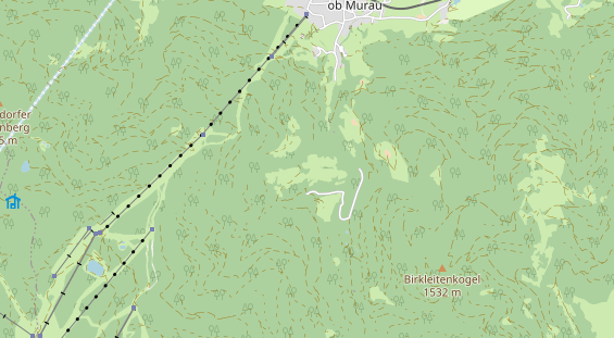 Restaurant auf Karte