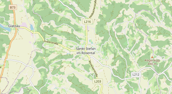 Restaurant auf Karte