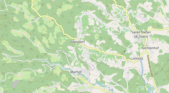 Restaurant auf Karte