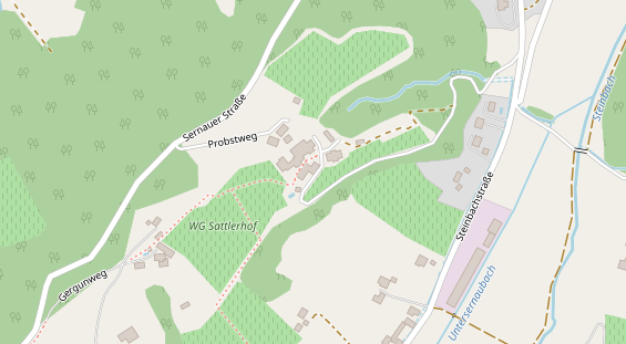 Restaurant auf Karte