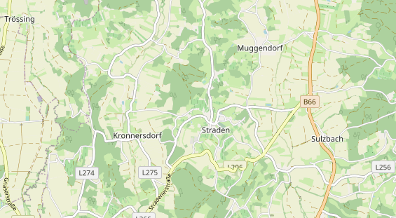 Restaurant auf Karte