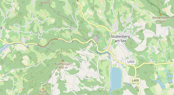 Restaurant auf Karte