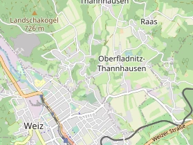 Restaurant auf Karte