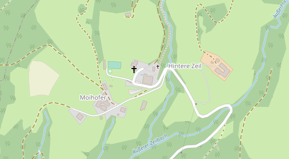 Restaurant auf Karte