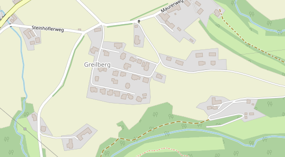 Restaurant auf Karte