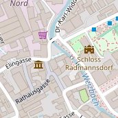 Restaurant auf Karte