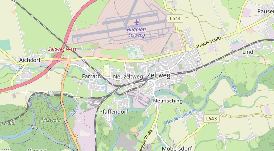 Restaurant auf Karte