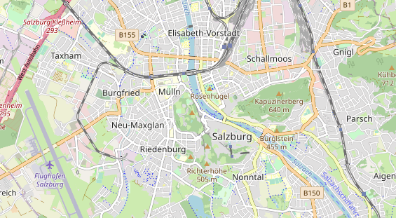 Restaurant auf Karte