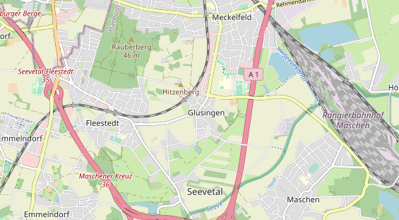 Restaurant auf Karte