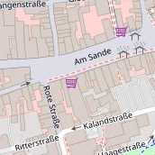 Restaurant auf Karte