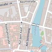 Restaurant auf Karte