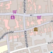 Restaurant auf Karte