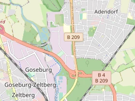 Restaurant auf Karte