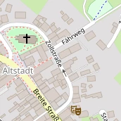 Restaurant auf Karte