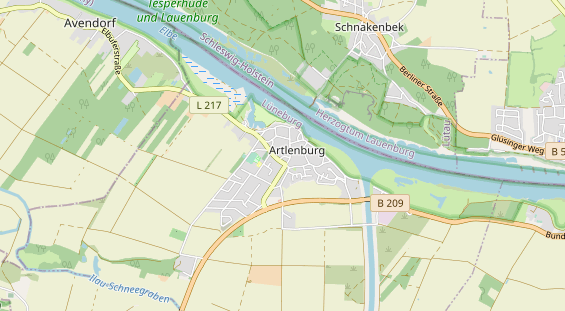 Restaurant auf Karte