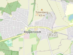 Restaurant auf Karte