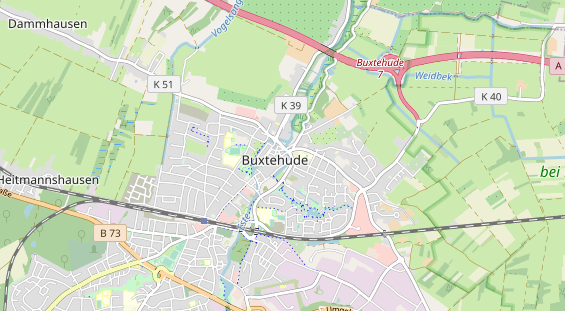 Restaurant auf Karte