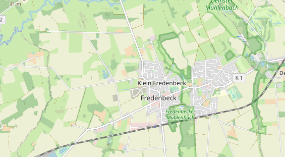 Restaurant auf Karte