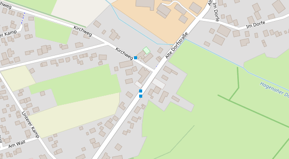 Restaurant auf Karte