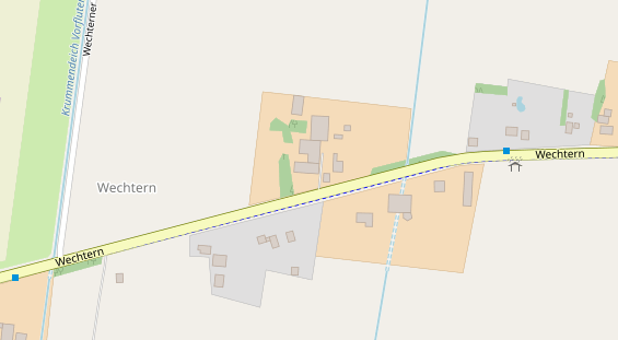 Restaurant auf Karte