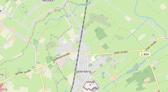 Restaurant auf Karte