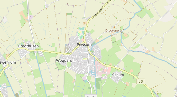 Restaurant auf Karte