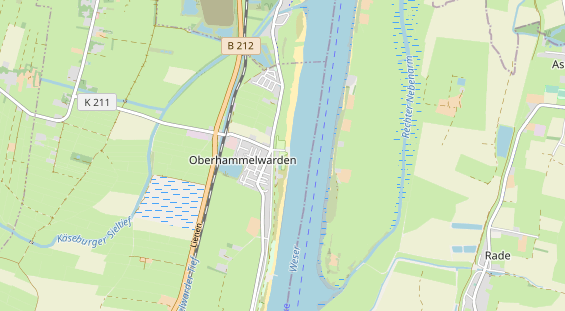 Restaurant auf Karte
