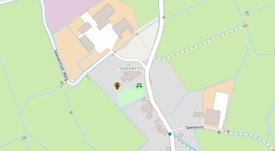 Restaurant auf Karte