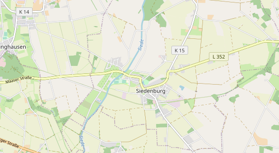 Restaurant auf Karte