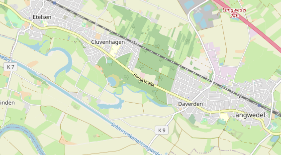 Restaurant auf Karte